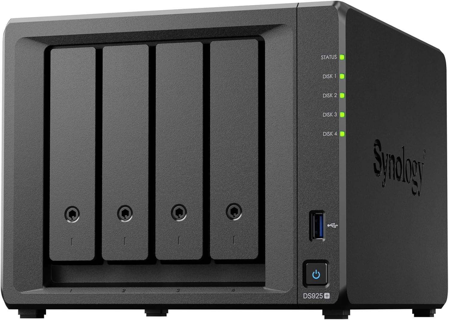 Synology DS925+, NAS quatre baies