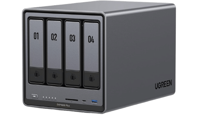 UGREEN DXP4800 Plus, NAS quatre baies